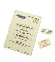 Calibration Test Certificate