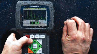 Olympus and James Instruments NDT Ultrasonic Thickness Testing Equipment