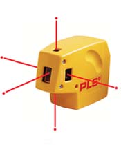PLS5 Automatic Plumb, Level & Square Laser